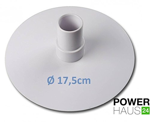 POWERHAUS24® - Saugplatte für Einbauskimmer