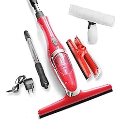 STARK Nettoyeur Vitres Télescopique Electrique 120 cm, Lave-Vitre avec Raclette Extensible, Chargeur de batterie, Vaporisateur, Extracteur d'Eau, Brosse de nettoyage en gomme