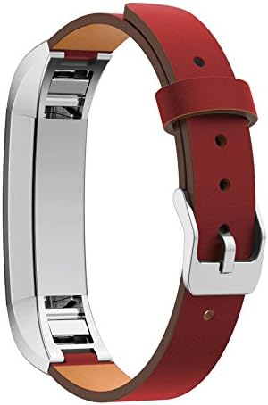 For Fitbit Alta Strap, SRANDER Genuine Leather Alta/Alta HR Bands Smart Watch Heart Rate Fitness Wristband Bracelet Band Replacement Accessories(Tracker Not Including)
