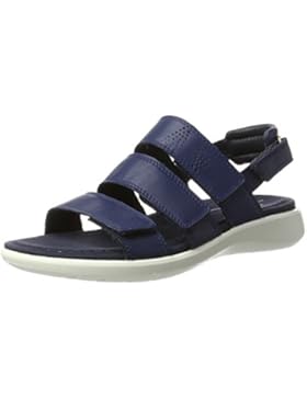 Ecco Damen Soft 5 Sandal Offene Keilabsatz