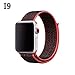 Produktbild Yaldoendo Ersatz-Armband für Apple Watch Serie 3/2/1, rot/schwarz, 42mm
