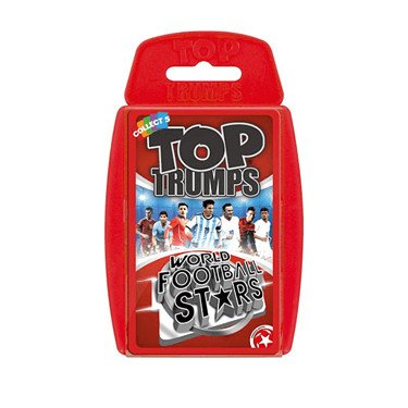 Preisvergleich Produktbild Winning Moves Weltfußballstars Top Trumps Kartenspiel