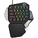 Produktbild YouN Delux T9X Wired One Handed Mechanical Gaming Keyboard RGB Backlit Keypad