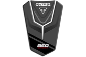 AZGRAPHISHOP Protector de depósito de resina 3D compatible con Triumph Tiger 850 Sport GP-825 (gris)