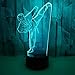 Produktbild Bunte Touch Fernbedienung Taekwondo 3d Lampe Geschenk Benutzerdefinierte 3d Kleine Tischlampe Campus Geschenk Benutzerdefinierte Nachtlicht
