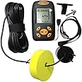 Wireless Fish Finder Sonar Fishfinder 100m Depth Range Ocean Lake Sea Fishing Transducer Fishfinder Fishing Bait Tool KBD105