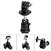Price comparison product image Victool® DSLR Camera 1/4" Thread Ball Head Hot Shoe Adapter Mount for for Nikon Canon Pentax Olympus Ricoh Panasonics Lumix Casio DSLR / Mirrorless Camera w/ Standard Hot Shoe for GoPro Hero 5 / 4 /3+/3/ Session / SJCAM SJ4000 SJ5000 / SONY HDR AS-10 AS-15 AS-20 AS-30 AS-50 AS-100 AS-200 AZ-1 FDR X1000VR / Garmin Virb XE / Xiaomi Yi / DBPOWER QUMOX etc GoPro-Like Action Cam + Video Light