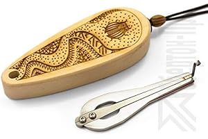 Oberton Pro Harpe à mâchoire « Scarab Baryton » - Instrument de musique de haute qualité avec son riche