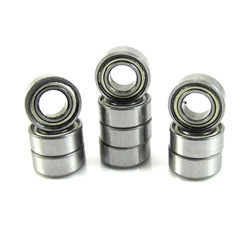 10pcs MR105 MR105ZZ Mini-Kugellager Kugellager 5 x 10 x 4 mm