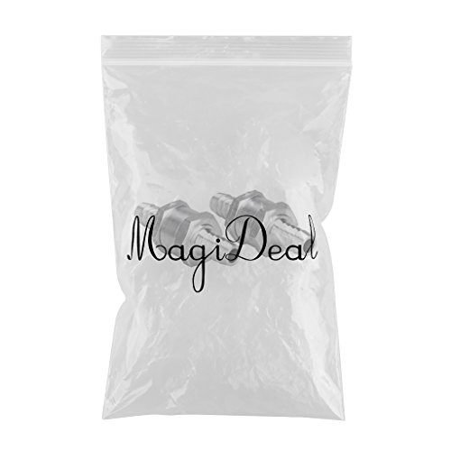 MagiDeal 2 Stück 6mm Rückschlagkraftstoffleitung Öl Benzin Diesel Pflanzenöl Druckluft Rückschlagventil - 2