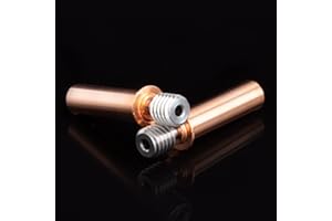 Super Print 2PCS Ender 3 Neo CR6 SE All Metal Titanium Alloy Bi-metal Heatbreak,Upgrade Smooth Bimetal Heat Break,For CR-6 SE/Max/CR10 Smart/Ender 3 V2 Neo/Ender 3 Max Neo/Ender 3 Neo Hotend.