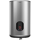 سخان مياه كهرباء بشاشة ديجيتال 65 لتر من تورنيدو EWH-S65CSE-S - فضي