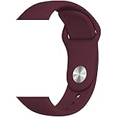 CONSTRAIN - Apple Watch 42 44 45 49 mm M/L Beden Kordon Silikon Spor Kordon 1 2 3 4 5 6 SE 7 8 Ultra ile Uyumlu