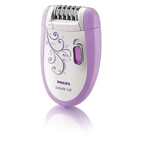 Philips Epilator HP6508 Satinelle Soft Sensitive Lilac and White - Image 2