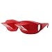 Produktbild Skitic Creative Unisex Relaxbrille Horizontal High Definition Loon Faule Brille Liegeradbrille Periskop Liegend Daunen lesen Fernsehen Lazy Glasses Größe Groß / Mitte / Klein - rot-groß