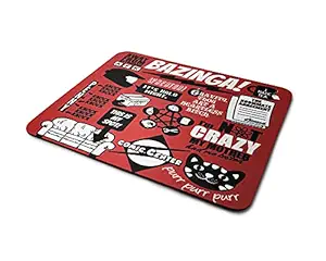Lightning Hammerz Bazinga Gaming Mouse Pad for Gamers | The Big Bang Theory Printed Mousepad for Friends | Anti Skid Technology Mouse Pad for Laptops and Computers