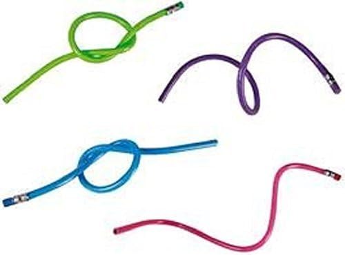 ETHAHE Mixed Colours 32cm Long 12PCS Bendable Pencils