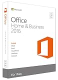 Microsoft Office Mac Home and Business 2016 (Product Key Card ohne Datentr�ger) - 