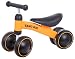 Produktbild Laufrad für Kinder ab Dem 12 Monat Scooter Rutscherfahrzeug Rutscher Baby-Bike 4 Räder Balance Bike (Orange)