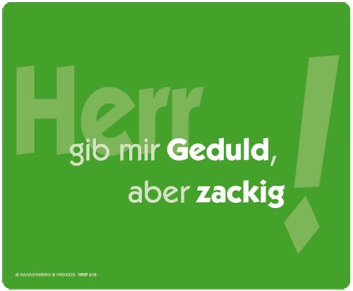 Maus-Pad "Herr gib mir Geduld"