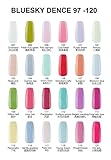 Bluesky PASTEL COLOURS DENCE 97 - 120 UV LED Soak Off Gel Nail Polish 10ml