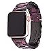Produktbild Für Apple Watch Series 4 Armband 44mm,Colorful Luxus-Kristallharz iWatch Straps Ersatzband Uhrenarmband Wristband Zubehör für Apple Watch Serie 4 44mm