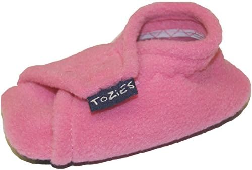 Baby Toddler Boys Girls Soft Flexible Slippers Play Shoes Non Slip Soles Pink