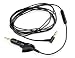 Produktbild iprotect Audio Ersatzkabel für Bose QC 15 Quietcomfort 15 Kopfhörer mit Mikrofon und Hi/Lo Schalter