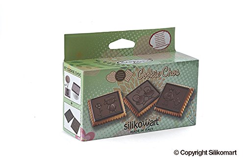 Silikomart 192275 Schokokeks-Backform Cookie Country inklusive Rezeptheft - 3