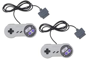 DARLINGTON & Sohns 2 controller adatti per console Nintendo SNES compatibile Super Nintendo Controller