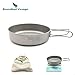 Produktbild Outdoor Ultralight 79g Titanium Pan Camping Pan Cookware 500ml