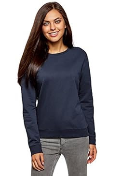oodji Ultra Damen Baumwoll-Sweatshirt (3er-Pack)
