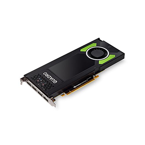 PNY NVIDIA Quadro P4000 4x DP 8 GB GDDR5 PCI Express Professional Graphic Card - Black