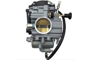 P Prettyia Carburador para Yamaha Bear Tracker 250 YFM250X 99-04 Parte 4XE-14140-12-00