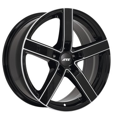 Preisvergleich Produktbild ATS Emotion 7x16 ET31 5x120 diamant-schwarz frontpoliert