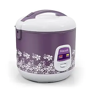 Macook 1.8 Liter 700-Watts Electric Rice Cooker with Steamer Function, For Steaming Meat and Vegetables, Automatic Keep Warm Rice Cookers
