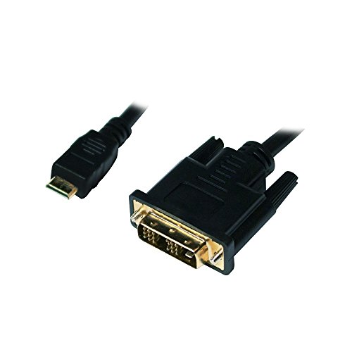 LogiLink CHM001 Mini-HDMI auf DVI-D Kabel 0,5m