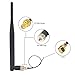 Price comparison product image 2.4Ghz 5DBi Indoor WiFi Antenna 802.11n/b/g Omni-directional U.FL IPX IPEX to RP SMA Male 1.13 Cable 17cm Pigtail Antenna WiFi Cable For mini-PCIE W-LAN Card Radio Transmitter WiFi Aerial Pack of 2