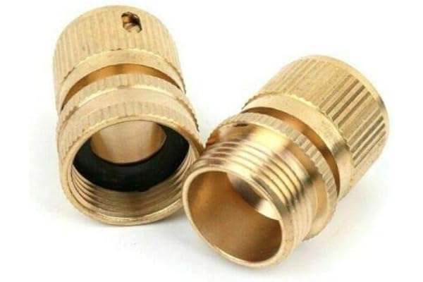 Hydrogarden Filetage mâle 3/4" Filetage Femelle en Laiton connecteurs Rapides Accessoires d'irrigation de Jardin raccords de tuyauterie de Lavage de Voiture