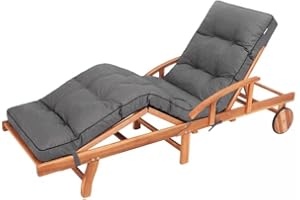 Sales Core Kissen für Auflagen für Deckchair, Liegenauflage, Gartenliege Auflage 201x55x8 cm Bequeme Polsterauflage für Sonnenliege, Liegestuhl, Sonnenliege