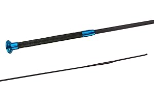 JA Horse Fleck SilkTouch Premium Reitgerte Pferd Dressur Reiten Gerte Dressurgerte Ultrasoft Griff (110 cm, blau)