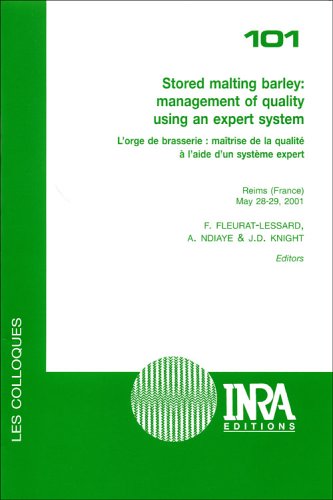 Stored malting barley : management of quality using an expert system - 101: L'orge de brasserie : maîtrise de la qualité à l'aide d'un système expertReims (france), 28-29 mai 2001 en ligne