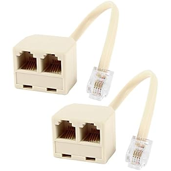 Prolunga Telefonica Skymaster 10 Metri RJ11 - 1 Maschio E 3 Femmine A Tamburo