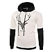Produktbild Hoodie Herren Langarm, Holeider Pullover Herren Winter Sweatshirt Lässig Kapuzenpullover Kapuzenpulli Drucken Kapuzenjacke,