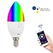 Produktbild LEWUXIAOLI E14 Smart Candle Glühbirne Smart Glühlampe 5W Smart Flamme Licht Wi-Fi Smart LED-Licht