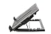 Produktbild Eurosell Design Notebook Laptop Ständer Kühlung Kühler Stand + USB-HUB + 2x Fan Lüfter Cooler + LED Beleuchtung für 15 16 17 17,3 17,2 18 Zoll