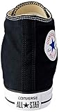 canvas schuhe kinder Typische Gummizehenkappe Converse Unisex-Erwachsene Ctas-Hi-Black High-Top, Schwarz (M9160 Schwarz/weiß),38 EU