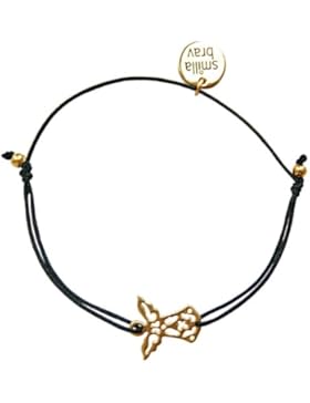 Smilla Brav Engel Schutzengel-Damen-Armband CUTE ANGEL - schwarz / gold - KL70