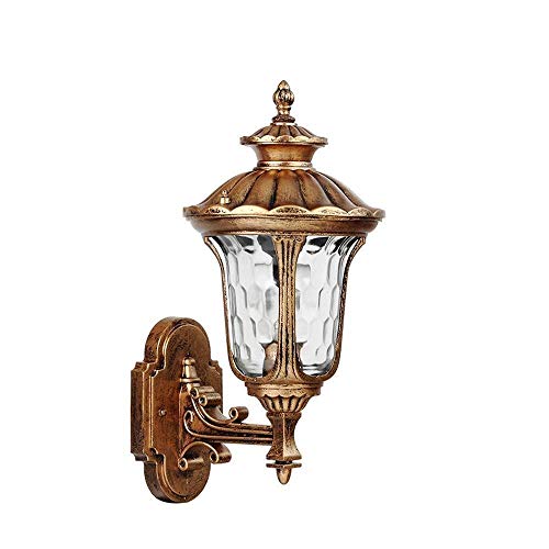 Preisvergleich Produktbild LZQ Wasserdichte Wandleuchte Im Freien, Außenwandlampe Der Retro-Villengartentreppe, Dekorative Gartenlampe des Industriellen Gangganges,A,Lampe