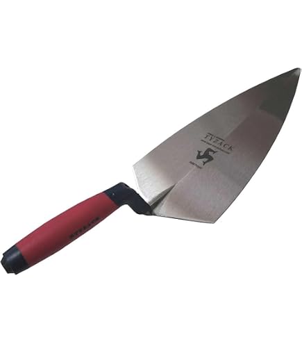 Cazzuola Marshalltown London Style - 229x108 Mm, Acciaio Al Carbonio, Manico Durasoft Ergonomico
